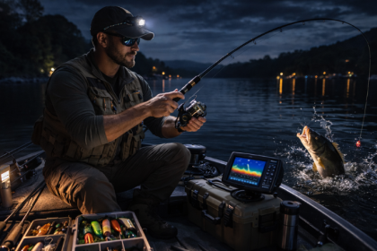 A pesca noturna pode trazer boas oportunidades, desde que haja planejamento e segurança, explica Joel Alves.