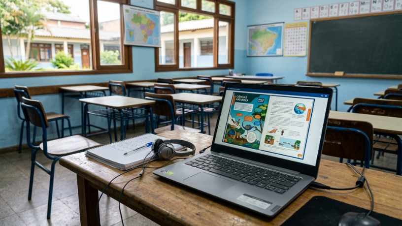 PNLD Digital amplia acesso a livros gratuitos e ajuda estudantes da rede pública a estudar pelo computador